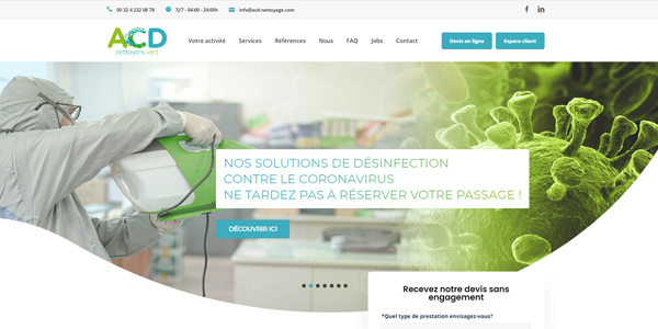 Entreprise de nettoyage à Liège